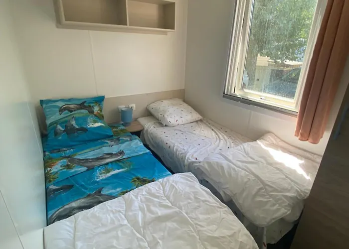 La Carabasse 4 Etoiles Mobilhome 6 Personnes, 3 Confort